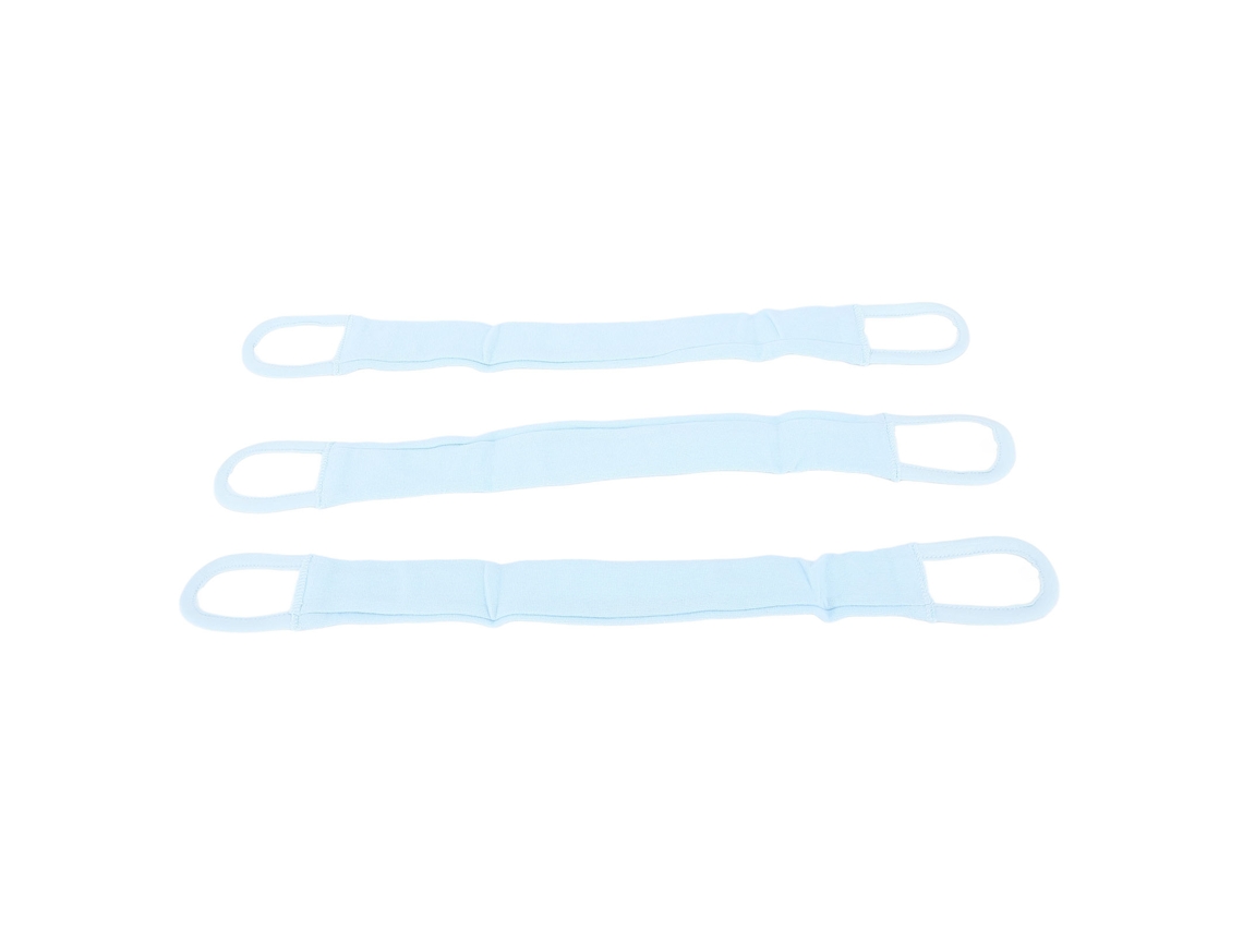 Cinto Ajustável de Fralda Bebê LAXISCREED Azul 3pcs