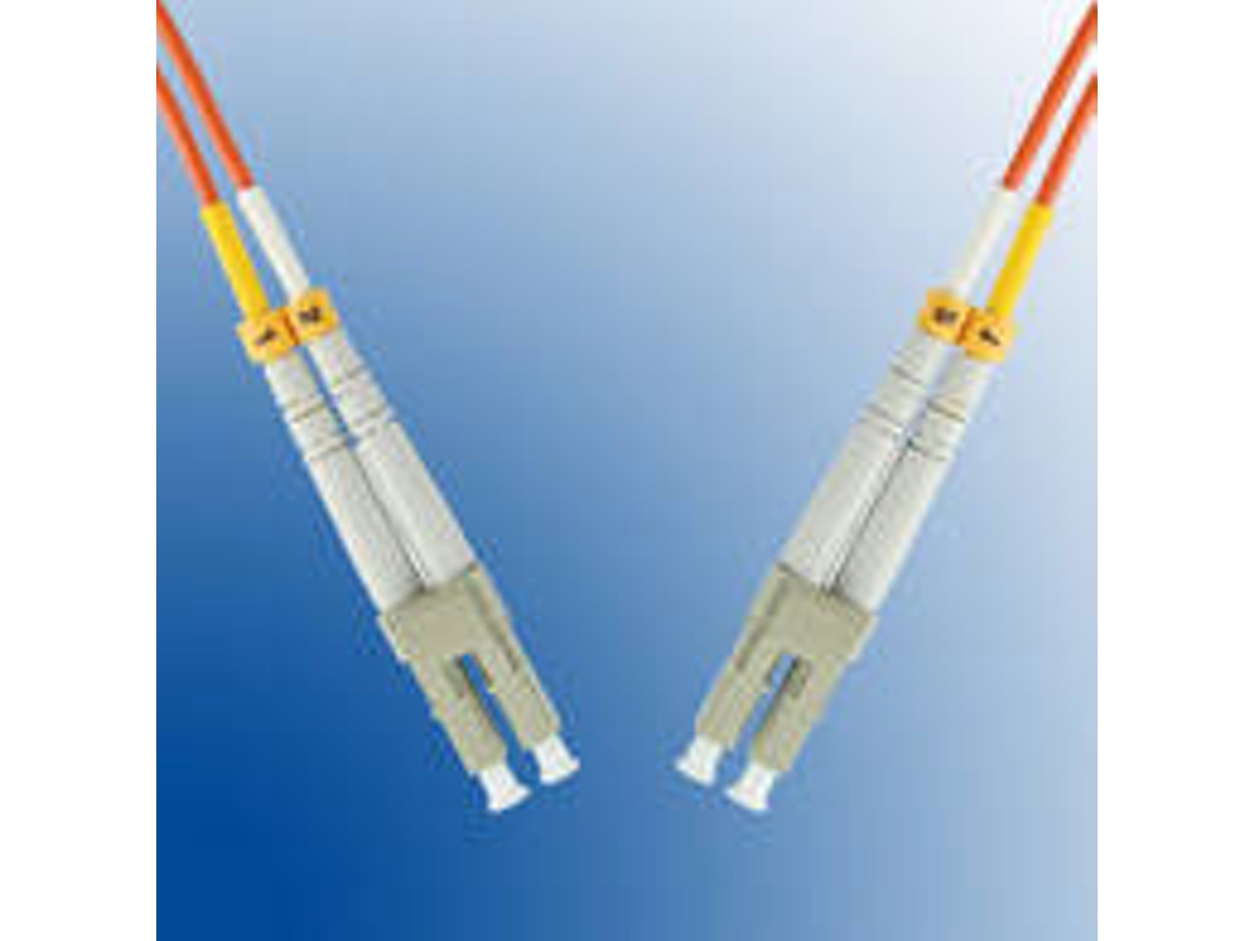 Cabo Fibra Ótica MICROCONNECT (LC - 10 m - Laranja)