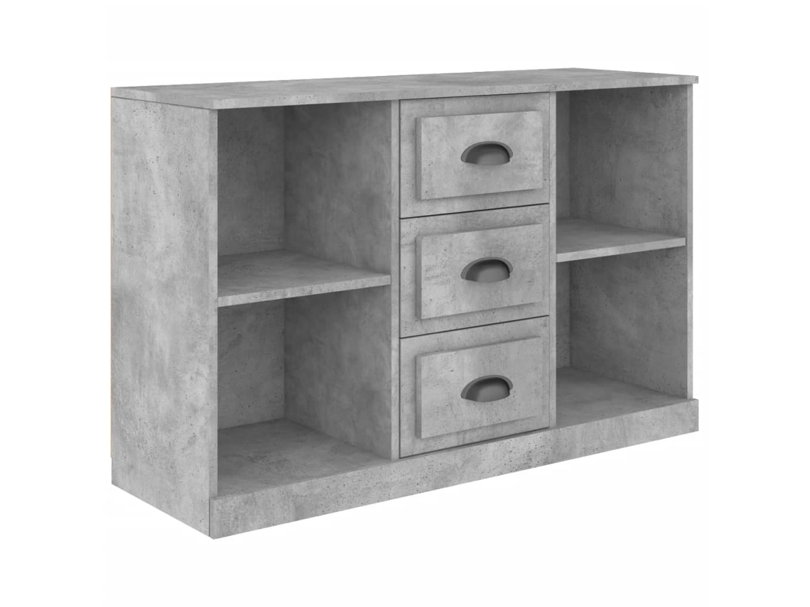 Aparador Derivados da Madeira Cinza Cimento MAISON EXCLUSIVE (104,5x35,5x67,5 cm)