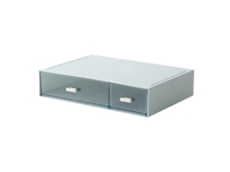 Organizador de Mesa com 2 Gavetas para Escritório S/MARCA