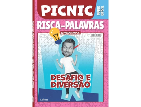 Livro Picnic - Risca Palavras E Passatempo - Medio E Dificil - Lafonte De Diversos (português Do Brasil)