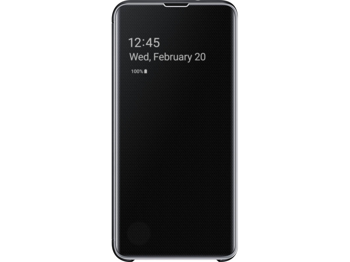 Capa SAMSUNG Galaxy S10e Clear View Preto