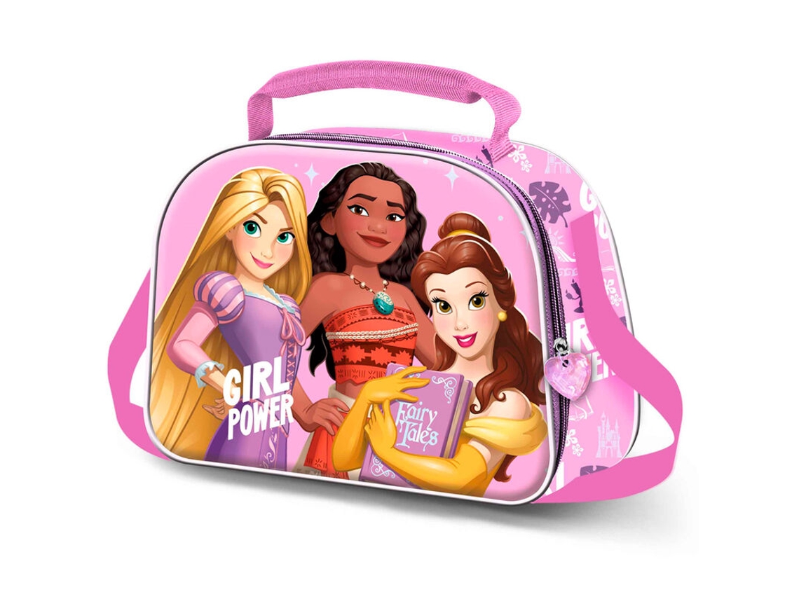 Saco De Almoço 3d Das Princesas Da Disney