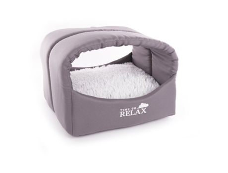 Cama Aconchegante para Gato e Cão Coleção Iglu MARTIN SELLIER Cinzento 40