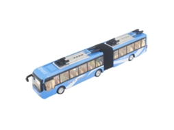 Mali brinquedo Educativo de Ônibus Elétrico com Luzes para Crianças Modelo de Trânsito Azul