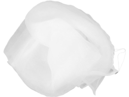 Rede de Proteção para Plantas Inoomp, 2 X 2,4 M, com Cordão e Zíper. Rede Às Intempéries para Vegetais, Frutas e CHABERLU