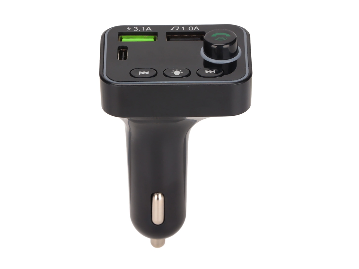 Car Mp3 Bluetooth Usb Qc 3.1a com Luzes | LAXISCREED