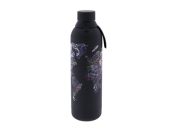 Garrafa Térmica 710 Ml Black Stamp Map