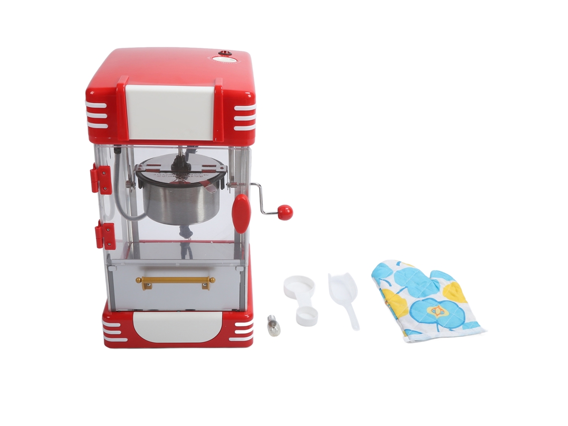 Laxiscreed Máquina De Pipoca Comercial 110v Automática De Alta Potência 320w Domingo
