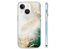 Capa De Celular Com Acabamento Em Mármore Esmaltado Colorido Para Iphone 13