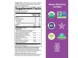 Elderberry Immune – 120 Gomas – GARDEN OF LIFE
