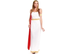 Fato de Mulher PARTILANDIA Romana Imperial Branca (Tam.: L)