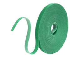 Fita Atilho Plantas 10 Mm - Ferramenta Jardinagem - Para Prender Árvores E Plantas - 10 M - Nylon - Verde