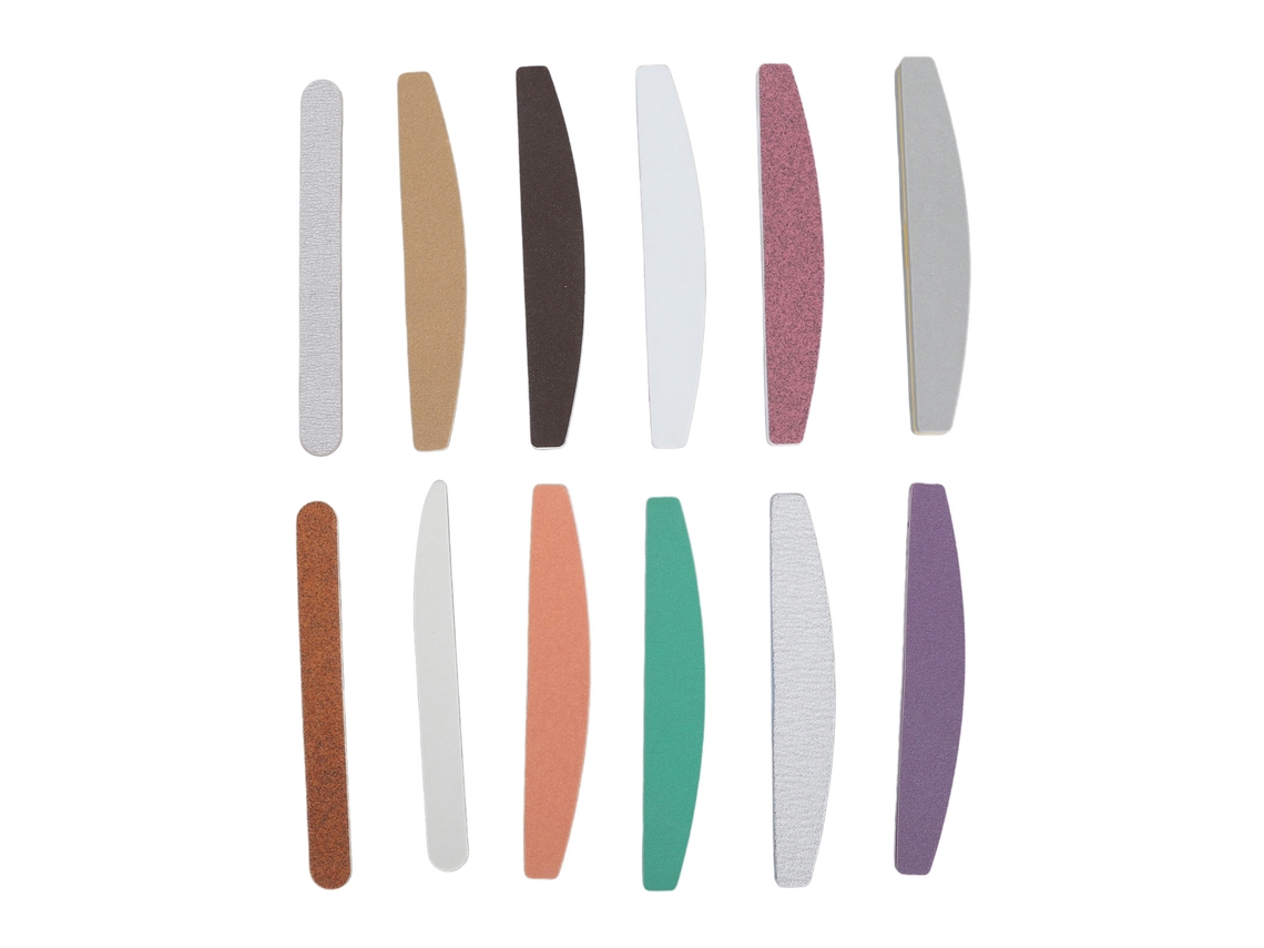 Lixas De Unhas (para Modelar, Polir, Bufar E Remover Gel) + Eoocoo