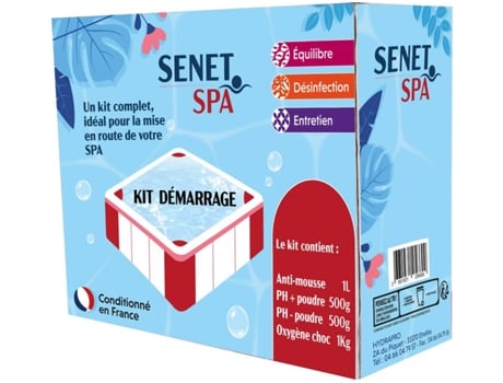 Kit de inicio para el spa 'Senet Piscine'