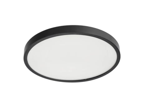 Plafon Pereti 24W Anel Preto 35Cm 4000K 2400Lm Ip44 EDO Solutions