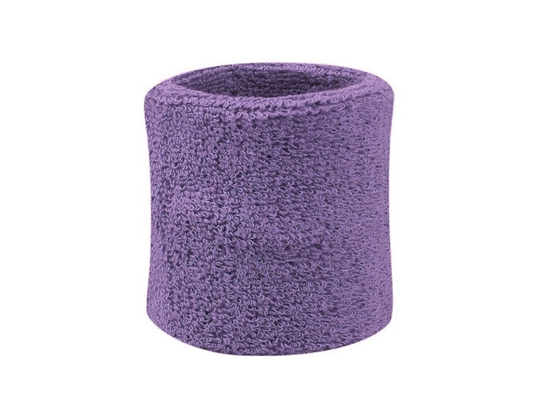 Faixas De Suor - Tornozeleiras Curtas 8cm Pacote Duplo Roxo-aquaforge
