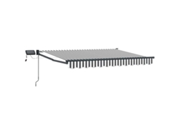 Conjunto 1 Sombra De Sol Externa Vidaxl Antracite Poliéster (3,5 X 2,5 M)