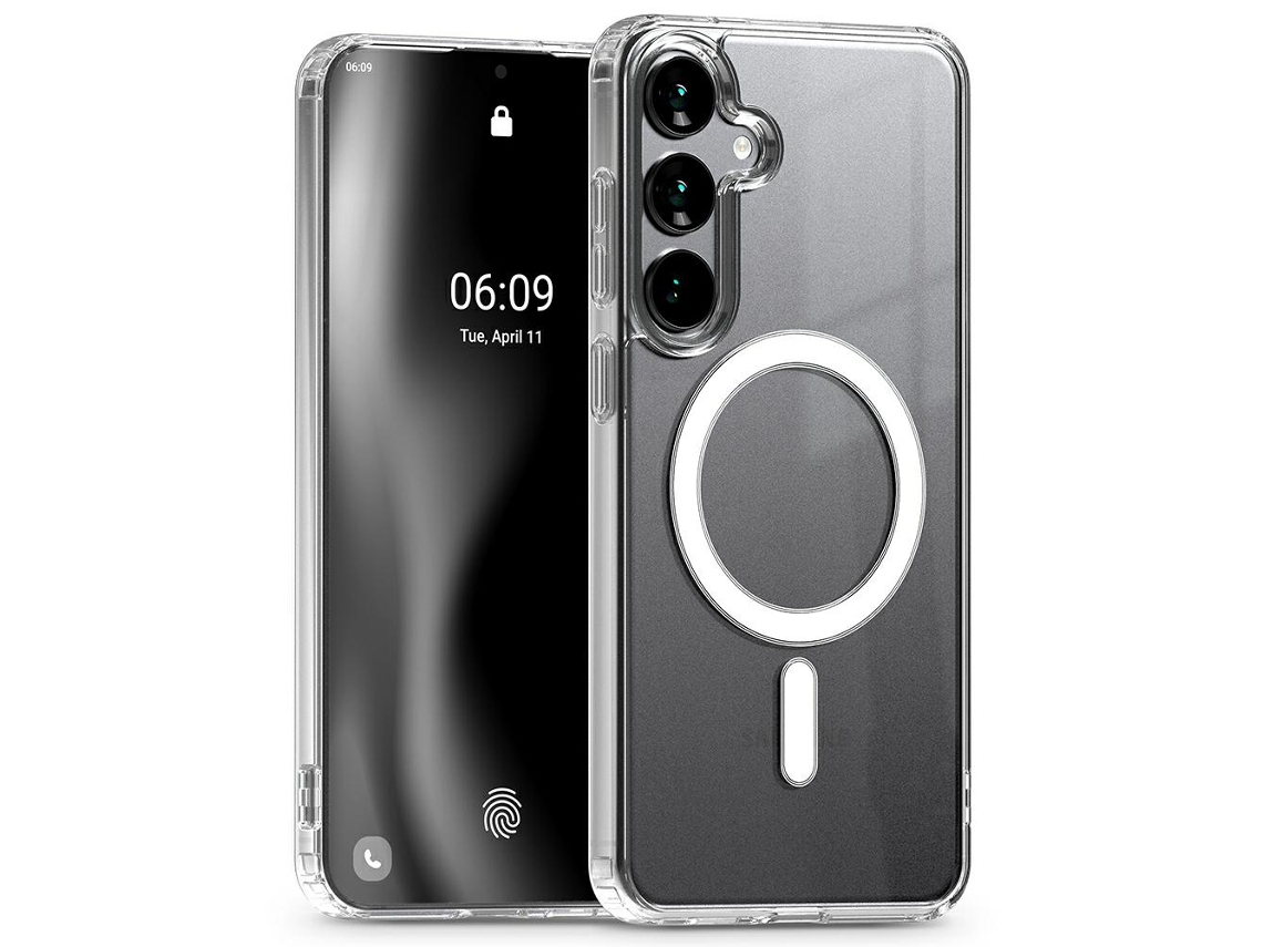 Capa Mercury Jelhard Para Samsung Galaxy S25 S936 Magsave Transparente