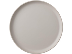 Prato De Jantar Silueta 260 Mm Branco Nórdico Gokoco