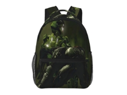 U107 Halo Wallpapers Mochila De Estudante, Mochila Durável E Leve, Mochila À Prova Dágua Com Alça De Ombro Respirável J107 Olysi Shop