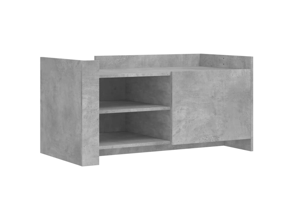Coffee Table, Coffee Tables Vidaxl Cinzeto Madeira Processada (n/a)