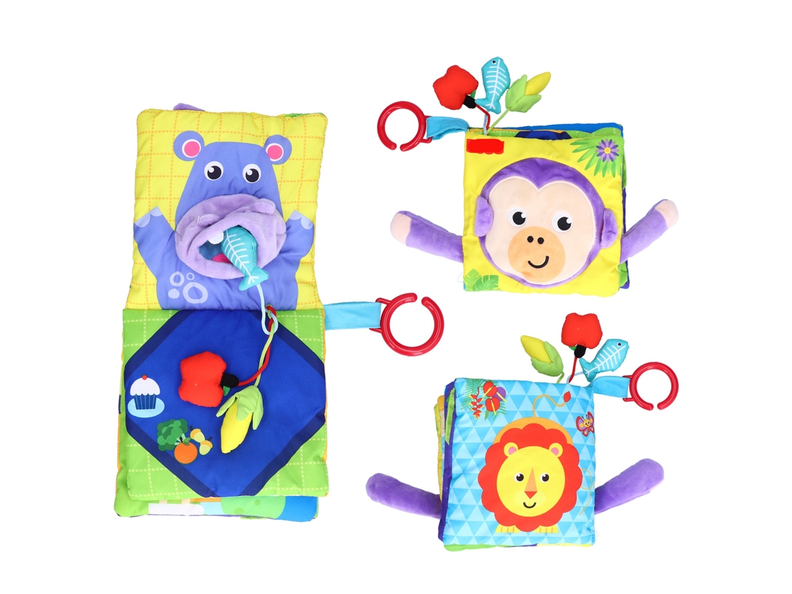 Livros De Tela Para Bebê Macios - Brinquedos De Tela Infantis - Livros Blandos Para Bebês