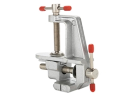 Qiilu hobby torno mini torno liga de alumínio hobby mesa artesanato jóias braçadeira vice ferramenta reparo com S/MARCA