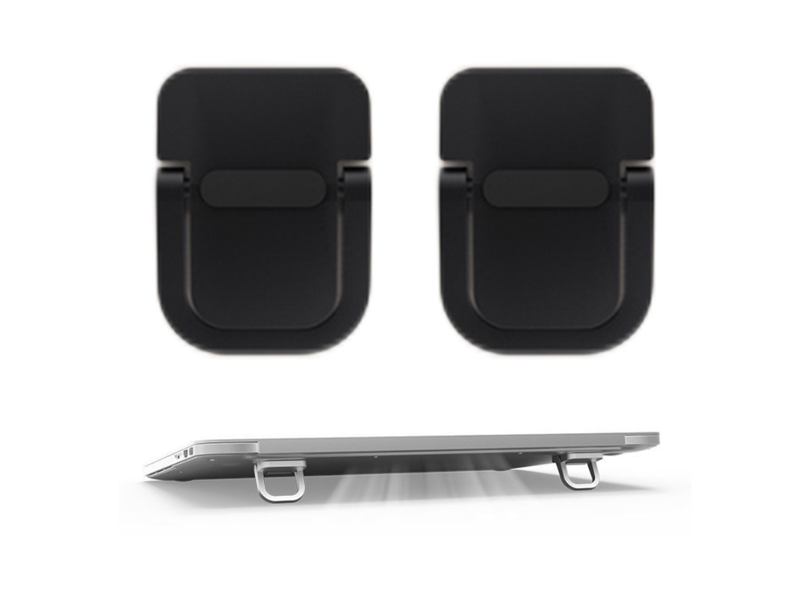 2 Peças Suportes Portáteis Para Notebook E Riser De Teclado Mini Universal Para Mesa