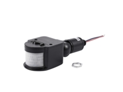 Lurelia Interruptor Automático Com Sensor De Movimento Infravermelho Pir Preto Para Luz Led Externa De 12 V Dc