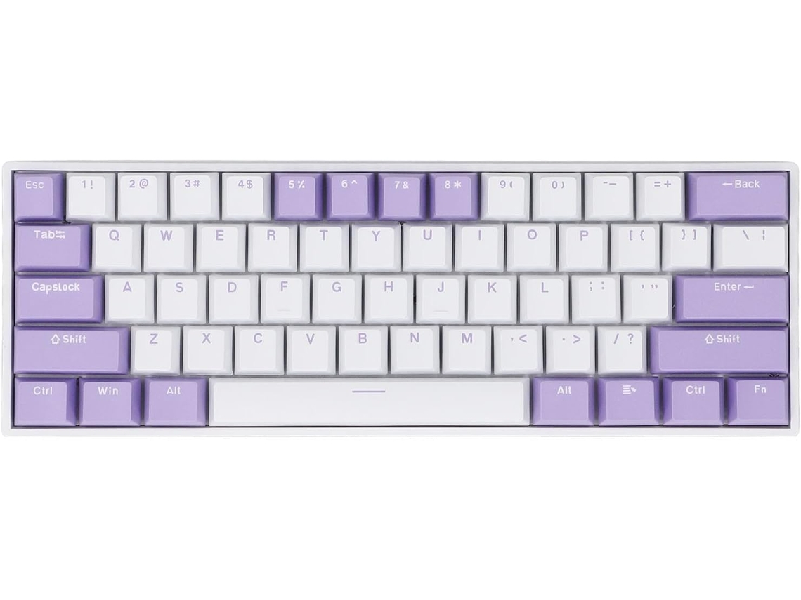 Teclado Mecânico, 60% Rgb, Switch Azul, Wireless 5.0, Tipo c, com Múltiplos Modos. SFUSHOS