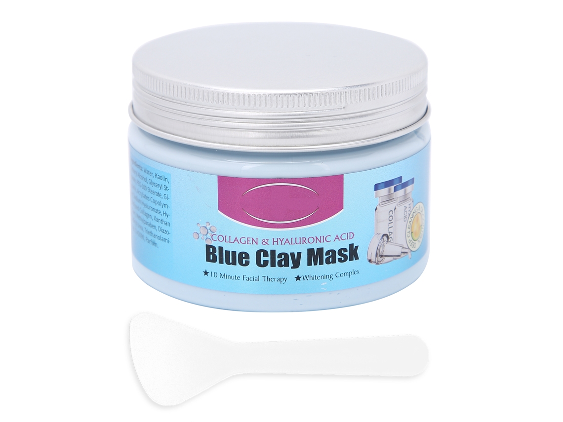 Máscara Facial Lodo Colágeno Hidratante Nutritiva