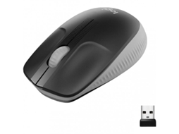 Mouse Sem Fio Logitech M190 1000dpi Cinzavayotoy