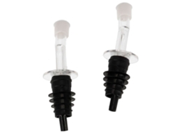 Pacote De 2 Tampas De Plástico, Incluindo Tampa Anti Gotas, Dispensadores, Bicos Para Garrafas De Vinho, Licor, Azeite, Vinagre, 9 X 3 Cm Acan