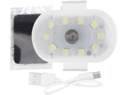 Iluminação Auxiliar Para Veículos – Luz De Advertência Usb Ativada Por Toque Carros, Caminhões, Bicicletas, Scooters