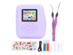 2026zentro-câmera De Impressão Infantil 2 Polegadas 1080p Hd Para Crianças De 3 A 12 Anos Violeta