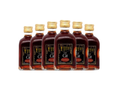 Aguardente Orujo PANIZO Café Garrafa Miniatura (0.05 L - 6 Unidades)