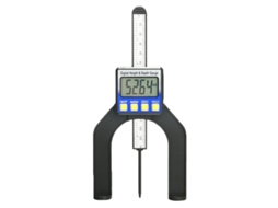 Medidor digital eletrônico de espessura, profundidade e altura com LCD