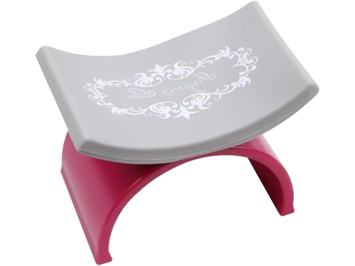 Oreiller Main De Manucure En Silicone Rouge, Portátil