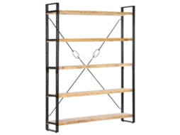 Bookcase, Bookcases Vidaxl Marrom Madeira (140 X 30 X 180 Cm)