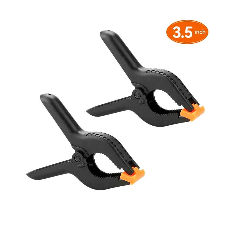 Presilha De Mola De Plástico Para Fundo Fotográfico De 3,5 Polegadas (2 Unidades)