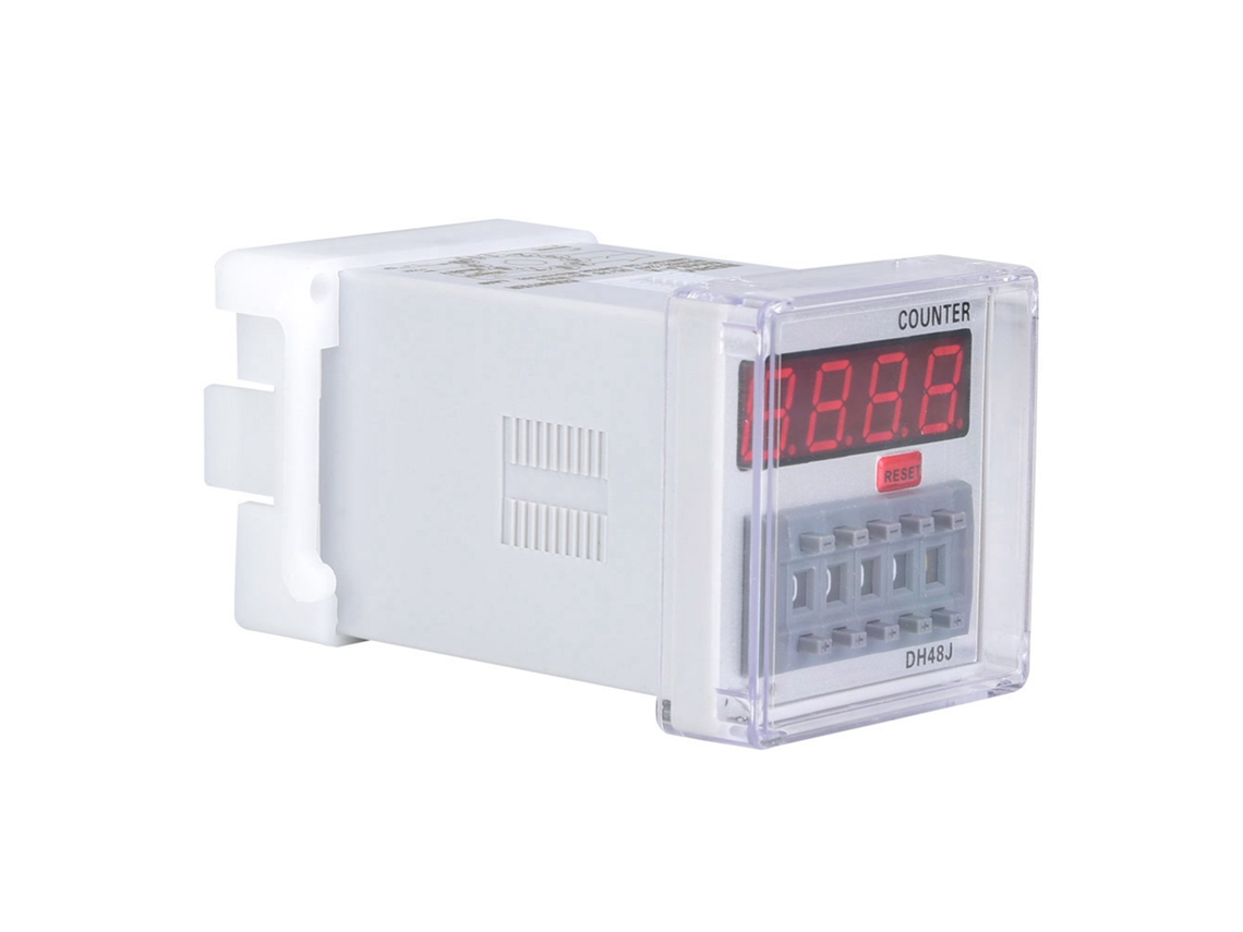 Laxiscreed Relé Temporizador Digital Com Display Led, Contador De 1 A 999.900, Ideal Para Automação E Controle