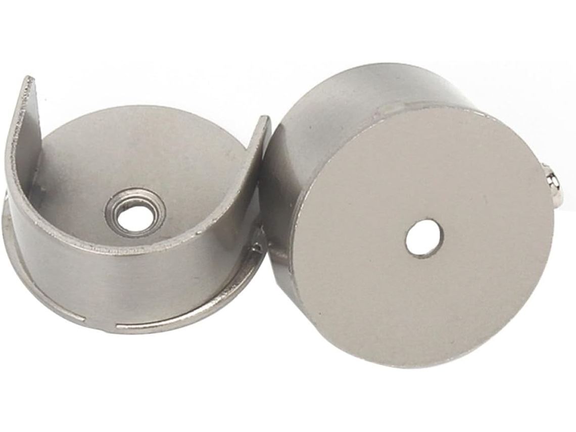 Suportes Para Varão De Cortina De 28 Mm, Acessórios Para Cortina, Suporte De Parede Prateado Para Va