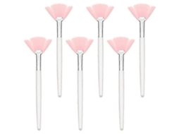 Pincéis De Maquiagem Em Formato De Leque, Pincéis Para Base Em Pó E Aplicadores De Maquiagem Facial. Everley891