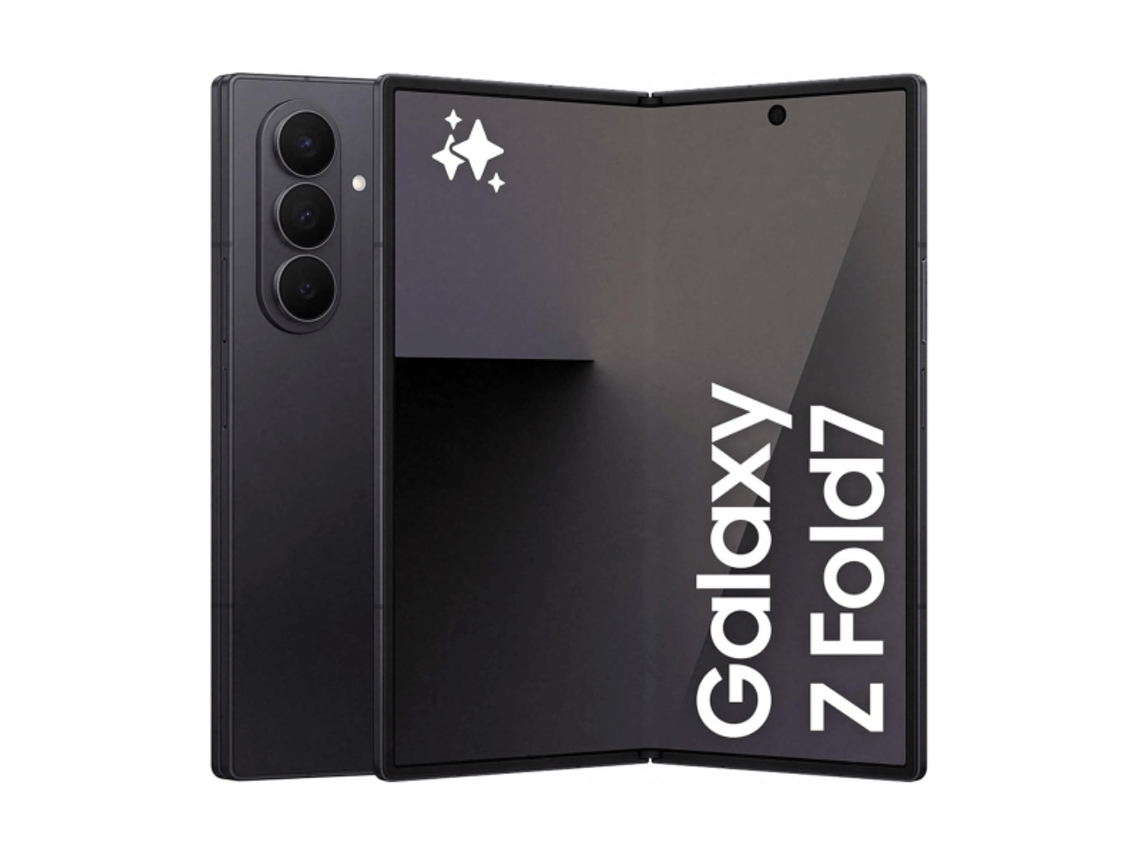 Samsung Galaxy Z Fold7 5g, 12 GB, 256 GB, preto azeviche, Dual Im M F966b