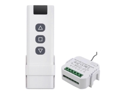 Lurelia Interruptor Para Persianas Tuya Smart Life Wi-fi 433 Mhz Com Comando Remoto Rf Para Controlo Elétrico De Persianas