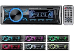 Rádio de carro Bluetooth 1din, 4x60W, USB, SD, AUX, MP3, GOKOCO