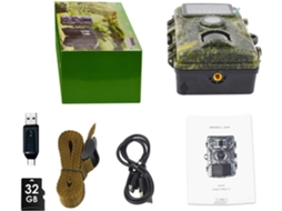 Caméra Faune Sauvage Suivi Sentiers Pir 16mp SFUSHOS