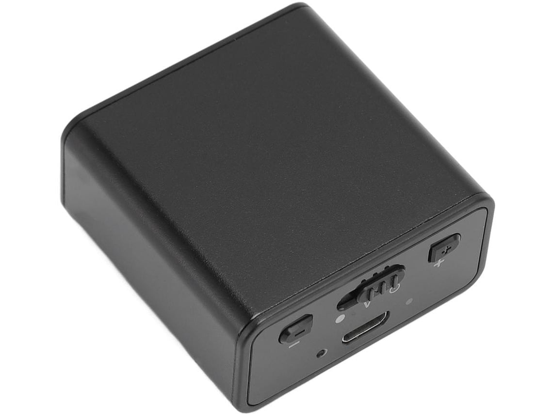 Lurelia Gravador De Voz Magnético 32gb Com Ativação Por Voz, Redução De Ruído, Reprodução Mp3 Para Reuniões, Entrevistas - Preto