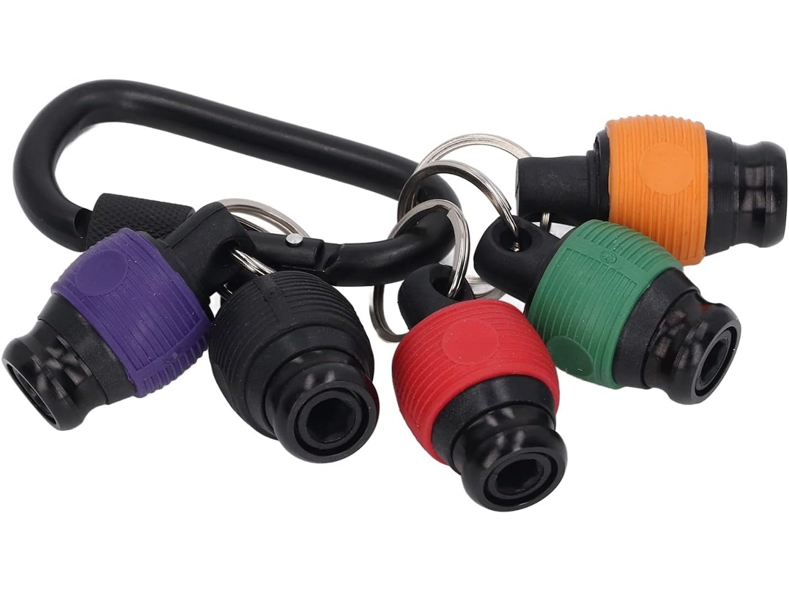 Chaveiro De Chave Fenda Em Aço Abs, Com Para Bits 1/4 Grandes